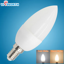 E14 Candle Bulb 3W Lampara Led Light Ac 110V 240V Warm Cold White Chandelier Led Lighting for Home 2024 - buy cheap