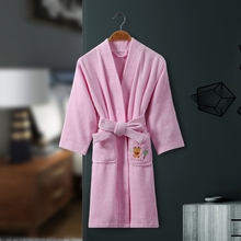 Cotton Children's bathrobe Winter baby soft velvet robes Kids dressing gown Cartoon Teenage boy girl Towel Fleece pajamas 2024 - buy cheap