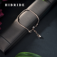 HIBRIDE Brand Snake Shape Cubic Zirconia Crystal Adjustable CZ Zircon Bracelets for Women Fashion Wedding Jewelry B-31 2024 - buy cheap