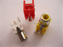 30 pcs per Lot  AV Pin Jack RCA Female 3 Color Audio Video AV Socket Connector AV-8.4-9 2024 - buy cheap