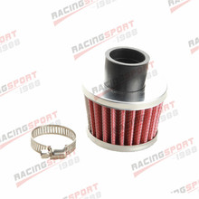Universal 25mm 1" Car Cold Air Intake Filter Turbo Vent Crankcase Breather RED 2024 - buy cheap