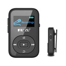 Оригинальный мини MP3-плеер RUIZU X26 с зажимом, Bluetooth, 8 ГБ, спортивный MP3-плеер, диктофон, FM-радио, поддержка TF-карты 2024 - купить недорого