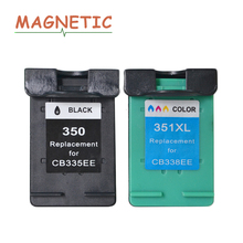 2pcs Magnetic Compatible Ink Cartridge For HP350 351 for HP C4200 C4480 C4580 C4380 C4400 C4580 C5280 C5200 C5240 5250 5270 5275 2024 - buy cheap