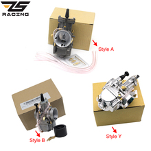 ZS Racing PWK 21MM 24MM 26MM 28MM 30MM 32MM 34MM Racing Carburetor For Scooter JOG DIO KR150 CR80 CR85R CR125 With Power Jet 2024 - buy cheap