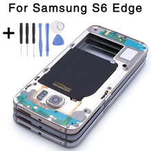 For Samsung Galaxy S6 Edge G925 G925F G925T Housing LCD Display Middle Frame Midframe Bezel Chassis Plate Assembly 2024 - buy cheap