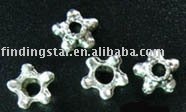 FREE SHIPPING 1800pcs Tibetan Silver Color tiny star bead caps A507 2022 - buy cheap