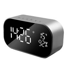 Digital LED FM Radio Alarm Clock USB Wireless Bluetooth Speaker Support Aux TF Office Bedroom Snooze Display Time Home Decor 2024 - buy cheap