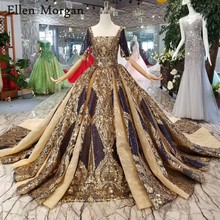 Vestidos de Noche elegantes para baile, caftán de Dubái, Arabia Saudita, Media manga, purpurina, elegantes, formales, para fiesta de graduación, 2019 2024 - compra barato