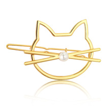 1Pcs Girls Women Hair Accessories Hairgrips Headwear Gifts Cute  Cat Hair Clip Barrette Hairpin 2024 - buy cheap