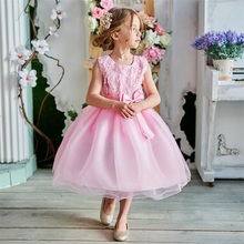 Flower Girls Dress Children Girls Clothing Infant Baby Girls Baptism Princess Party Gown Dress Kids Dresses For Girls Clothes 2024 - buy cheap