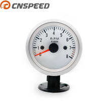 Free shipping CNSPEED 2" 52MM Car Tachometer 0-8000 RPM Tachometer Rpm gauge Blue LED Auto Car Meter 2024 - buy cheap
