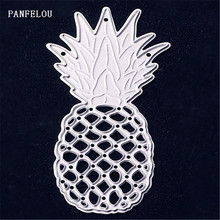 PANFELOU Easter The leaves of pineapple Scrapbooking card album paper die metal craft stencils punch cuts dies cutting 2024 - buy cheap