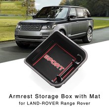 Armrest Storage Box for Land-Rover Range Rover 2014 2015 2016 2017 Central Console Tray 2024 - buy cheap