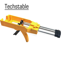 TECHSTABLE high quality Yellow Double Pipe Manual Glue Gun Sausage Labor-saving Caulking Gun 2024 - buy cheap