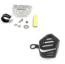 Cubierta protectora de depósito de freno delantero de aluminio, Protector de aluminio plateado/negro para BMW R1200GS Adventure 1200GSA 2013 2014 2015 2016 2017 2024 - compra barato