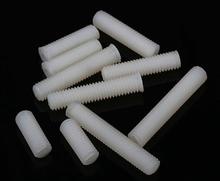 Parafusos de fixação de nylon, 4 unidades, preto, cabeça plana, parafusos parafusos, 10mm-25mm de comprimento 2024 - compre barato
