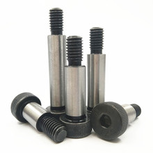 4pcs M6 hexagon socket screw 8mm smooth rod diameter contour screw shoulder bolt 8mm-30mm length 2024 - buy cheap