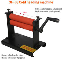 Máquina de laminación manual de rollo para laminado en frío y QH-L6, longitud de rodillo de goma de 15cm, 1 ud. 2024 - compra barato
