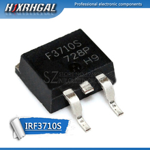 10 шт. IRF3710S TO-263 F3710S 3710S TO263 IRF3710 MOSFET N-CH 100 в 57A D2PAK HJXRHGAL 2024 - купить недорого