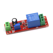 NE555 Trigger Timer Switch Delay Connect Module Adjustable Time Delay Relay DC 12V 10A 0-10 Seconds With LED Indicator Board 2024 - buy cheap