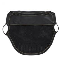 PU Leather Motorcycle Scooter Under Seat Storage Pouch Bag Organizer Motorcycle Seat Bag Accessories Black Color 2024 - buy cheap