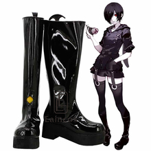 Anime Tokyo Ghoul Touka Kirishima Black Fighting Boots Cosplay Halloween Party Shoes Custom Made 2024 - buy cheap