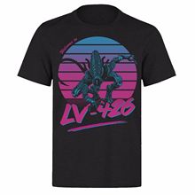 WELCOME TO LV-426 HOME OF THE ALIEN RACE BLACK PH41 T-SHIRT Print T-Shirt Mens Short Tee Shirt Homme Tshirt Men Funny 2024 - buy cheap