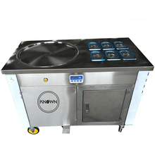 110v Flat Pan Fry Ice Cream Machine pri,single Pot Ice Fryer Machine Ship By Air To Airport 2024 - buy cheap