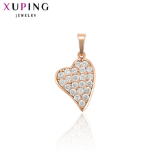 Xuping Jewelry Romantic Love Heart Shape Pendant with Rose Gold Color  for Women 34049 2024 - buy cheap