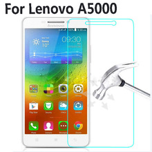 9 H 0,3mm 2.5D nanómetro de seguridad Protector de pantalla de vidrio templado para Lenovo A5000 guardia pelicula de vidro película protectora 2024 - compra barato