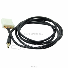 Mini cabo de áudio universal, 3.5mm, auxiliar, para mazda 3 mazda 5 mazda 6 mazda 2 2024 - compre barato