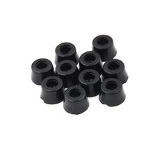 10Pcs Black Durable Rubber Instrument Case Non-slip Cabinet Instrument Box Case Foot Bumpers Feet 17 x 10mm Circular 2024 - buy cheap