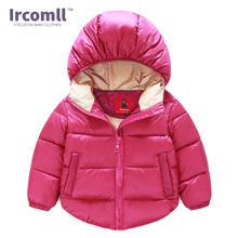 2017 Winter Children's Clothing Cotton-padded Jacket Cotton Wadded Coat Thickening Boys Girls Thicken Hooded 2024 - buy cheap