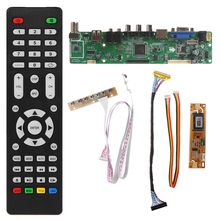 Placa controladora V53 controlador de TV LCD PC/VGA/compatible con HDMI/interfaz USB + Kit de placa de 7 teclas 83XB 2024 - compra barato
