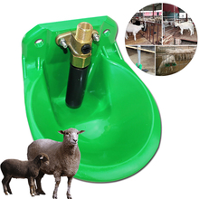 Tigela potável de cobre para ovelhas, tigela de plástico com válvula de cobre para bebedouro de ovelha, ferramenta veterinária para irrigação de água, 3 pçs 2024 - compre barato