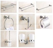 Polished Chrome Bathroom Accessories Set,Paper Holder,Towel Bar,Soap Basket,Toilet Brush Holder,Bathroom Sets zba901x1 2024 - buy cheap