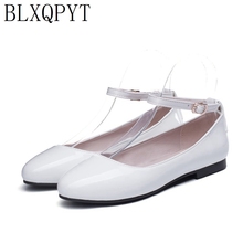 LXQPYT-zapatos de tacón plano para mujer, zapatillas informales de color caramelo con suelas planas, tallas 31-52, 17-3, 2019 2024 - compra barato