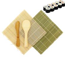 Бамбуковый роллер для суши, набор для приготовления суши, сделай сам, рисовый роллер Onigiri, ручная кухня, японские суши инструменты 2024 - купить недорого
