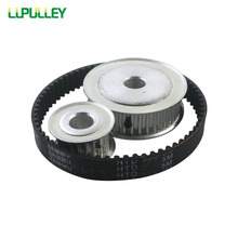LUPULLEY Timing Pulley Belt HTD 5M Reduction 1:3 60T 20T Ratio 100mm Center Distance Gear Pulley Shaft 5M-405 Belt Width 15mm 2024 - buy cheap