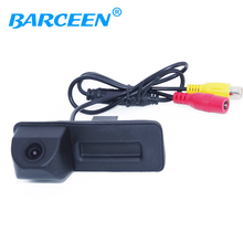 Câmera de visão traseira Para skoda octavia fabia/Para audi A1 alça Tronco câmera Night vision câmera de estacionamento à prova d' água cor 2024 - compre barato