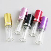 360 x 5ml 10ml Clear Glass Perfume Spray Bottle Glass  Women Cosmetic Spray Containers Small Refillable Colorful Aluminum Cap 2024 - buy cheap