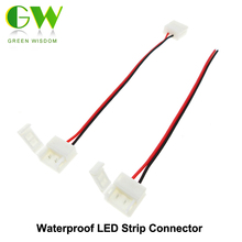 LED Strip Connector 2pin 10mm Free Welding Connector For Waterproof LED Strip 5Pcs/lot 2024 - buy cheap