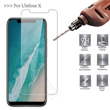For Ulefone X Smartphone Glass 9H High Quality Transparent Protective Film for Ulefone X Explosion-proof Screen Protector 2024 - buy cheap