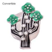 Rhinestone Cactus Relief Bookmark Convertible Magnetic Brooch Antique Scarf Vintage Muslim Brooch Magnetic Pin Accessory Brooch 2024 - buy cheap