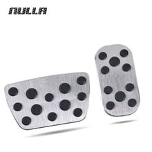 NULLA No Drill Aluminum Fuel Gas Accelerator Pedal Pad Brake Pedals for Toyota Prado Automatic Car Styling Replacement 2024 - buy cheap