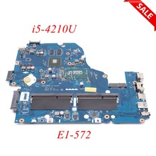 NOKOTION Z5WAH LA-B162P NBMLC11004 NB.MLC11.004 Main board For acer aspire E1-572 laptop motherboard i5-4210U NVIDIA 840M works 2024 - buy cheap