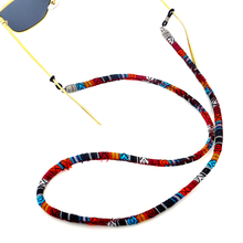 Практичные очки солнцезащитные очки хлопок шея шнур фиксатор ремни для очков ремешок-держатель этнические очки цепь 2024 - купить недорого