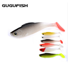 GUGUFISH 3D Fish Lifelike Lures 10Pcs/pack 110mm Hot Model Fishing Soft Lures Tackle lure hot sale Artificial Bait 2024 - купить недорого