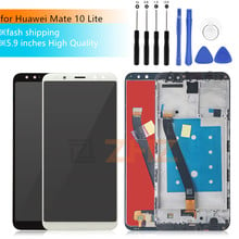 for Huawei Mate 10 Lite LCD Display Touch Screen Digitizer Assembly with frame Replacement for Mate 10 Lite repair parts 2024 - buy cheap