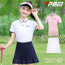 Conjunto de saias de golfe para meninas, roupa esportiva plissada de manga curta para meninas d0946 2024 - compre barato